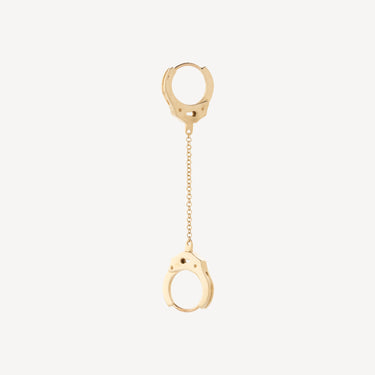 Earring Handcuff 8mm Yellow Gold