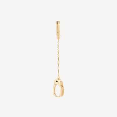 Earring Handcuff 8mm Yellow Gold