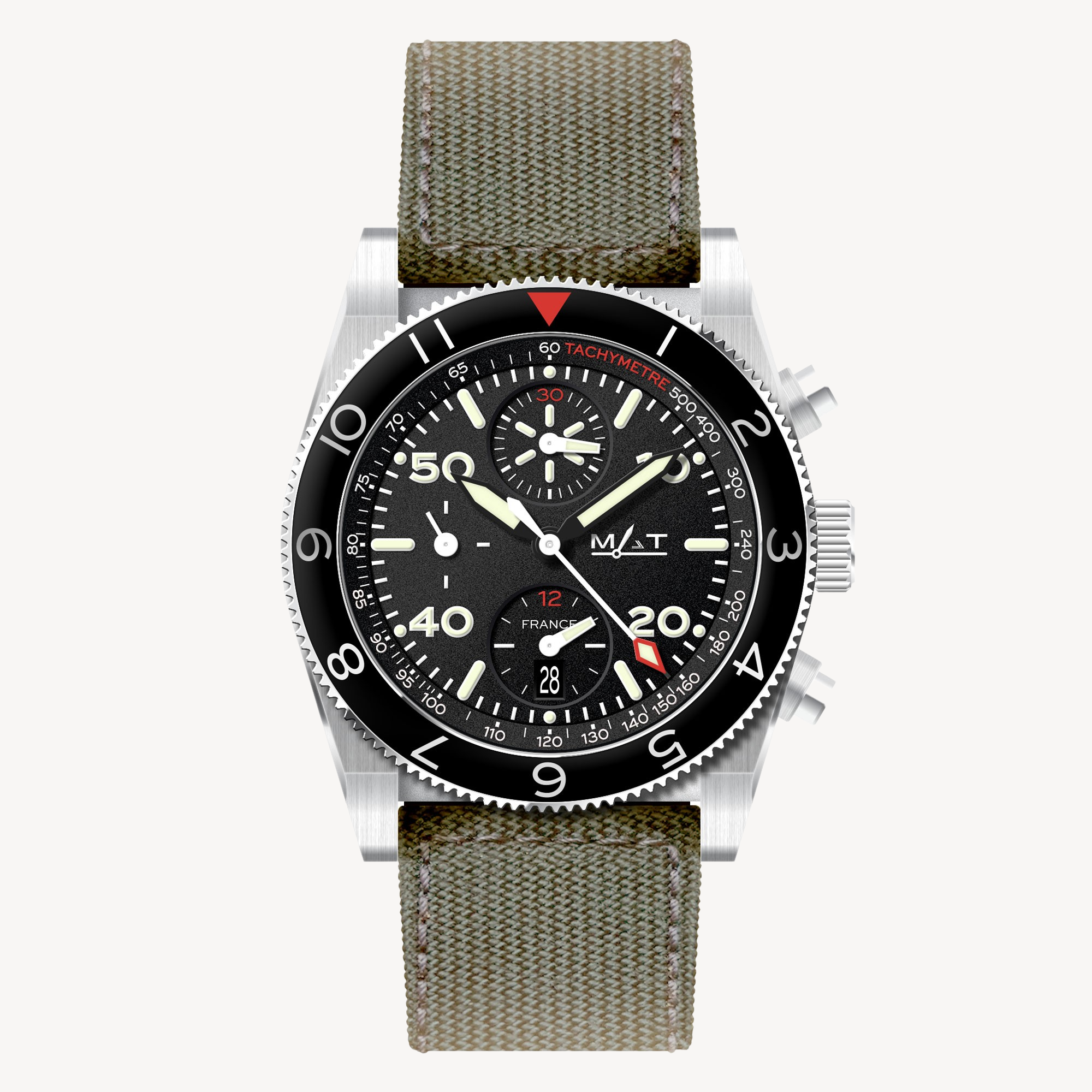 Meca Chrono Black watch