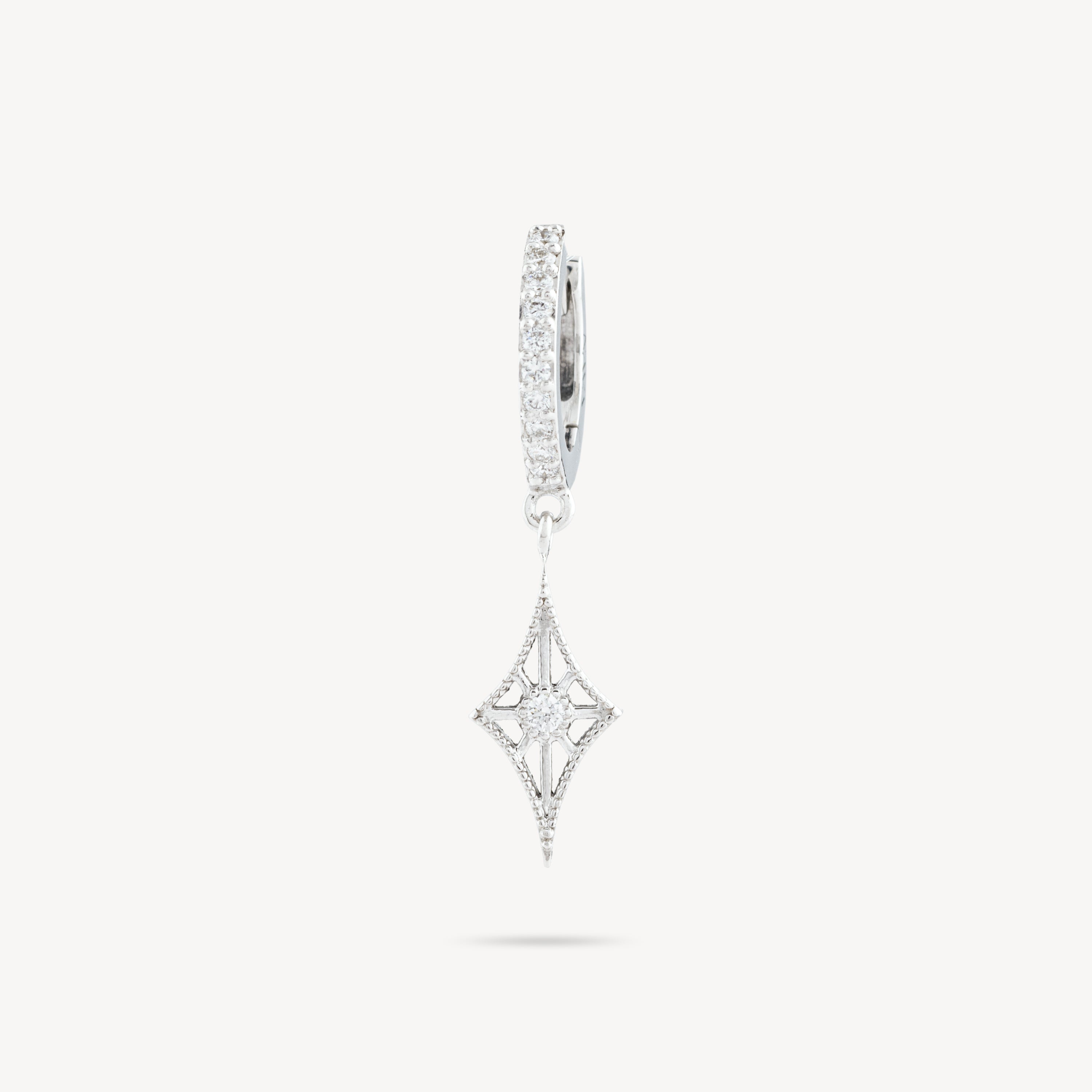 Ardente Earring White Gold Diamonds