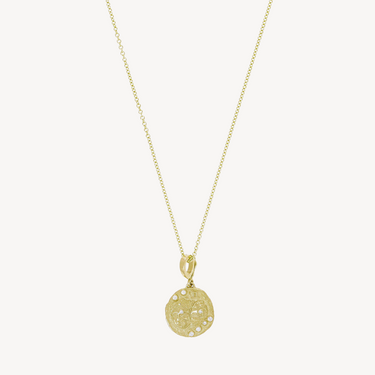 Of The Stars Gemini Small Coin Necklace