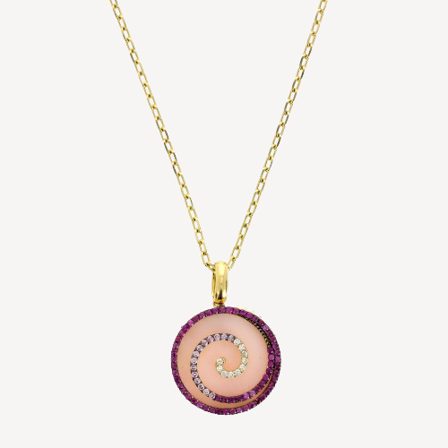 Pink Charm necklace