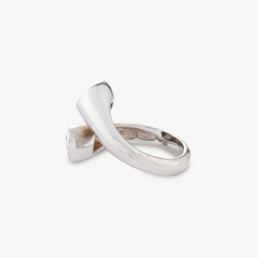 Toi & Moi White Gold Ring