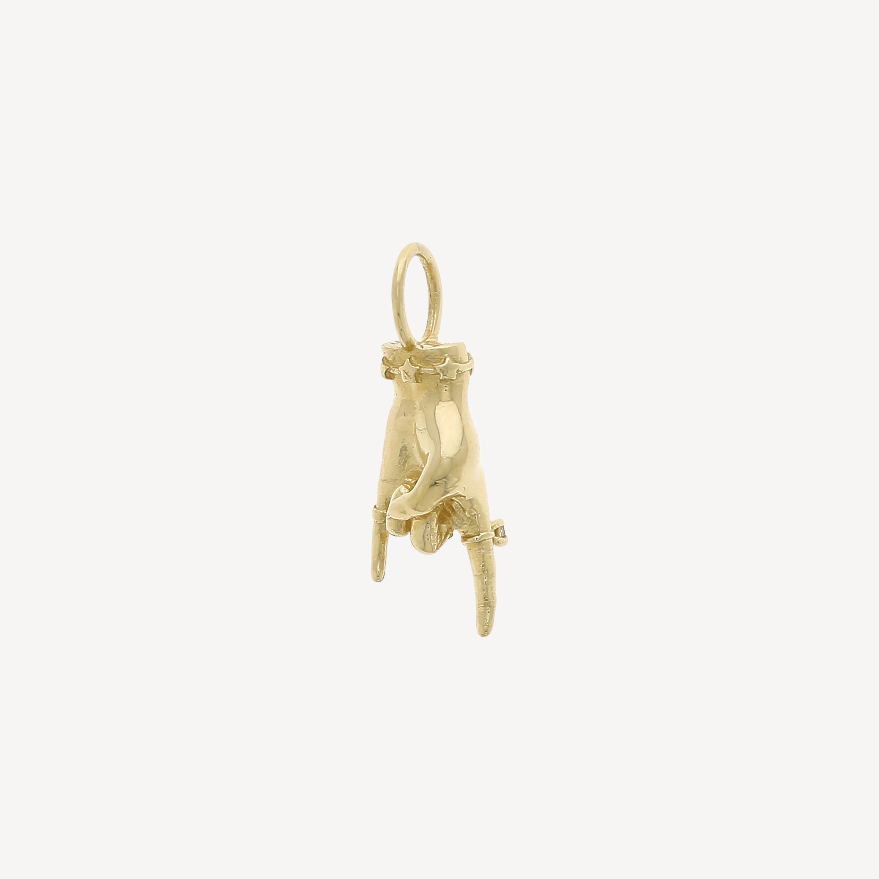 Rock On Ladyfinger pendant