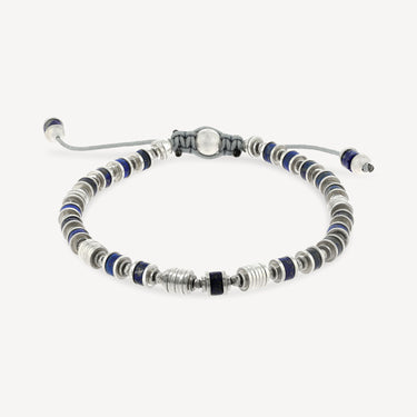 Saguaro Silver Lapis Gemstone Bracelet