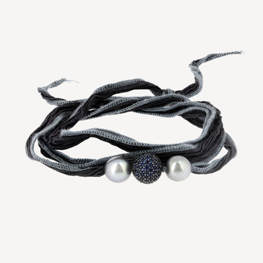 Multi Tour Bracelet Black