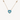 Turquoise heart necklace with diamond