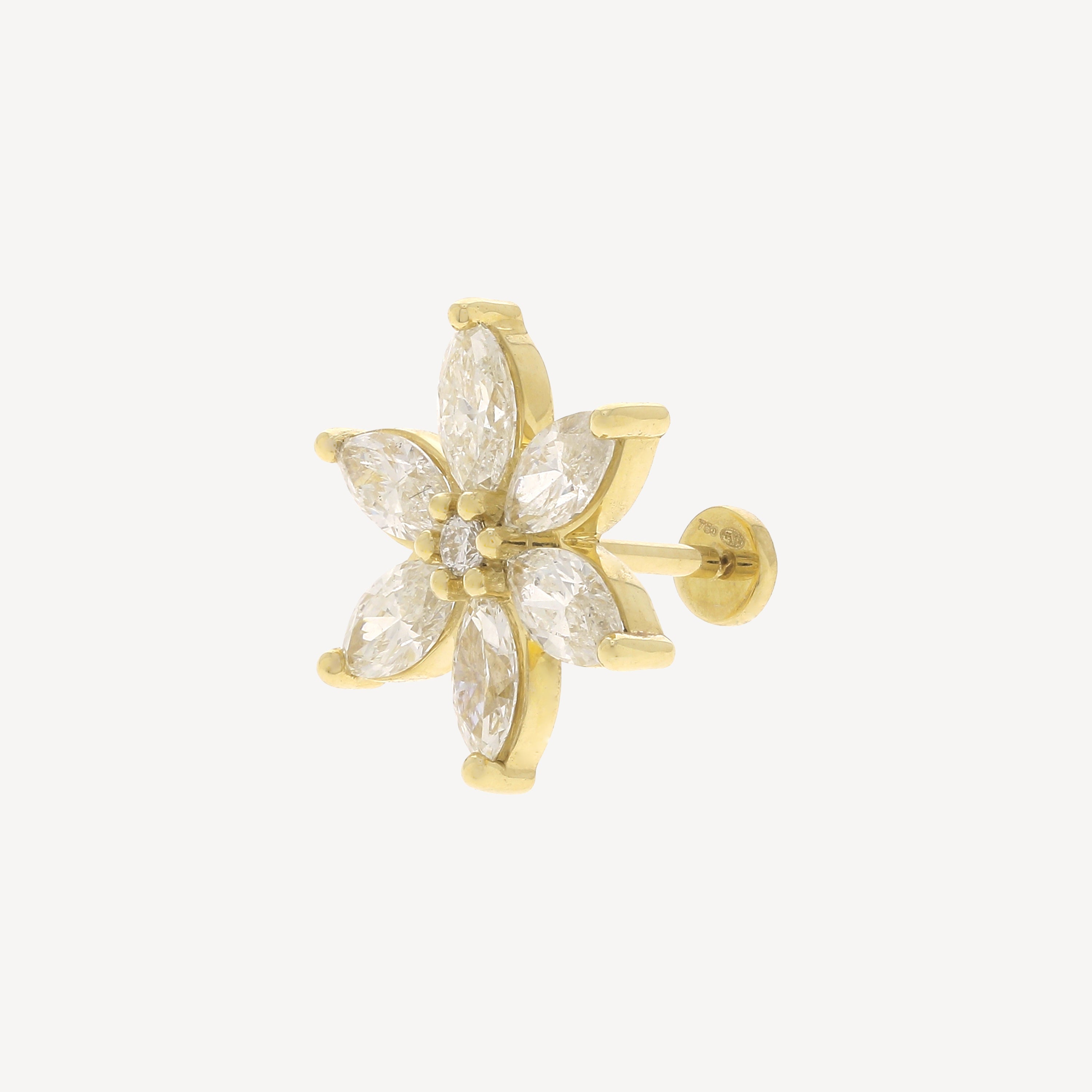 Piercing Stud Flower Power Large