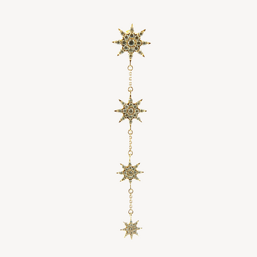 Venus Star dangling earring