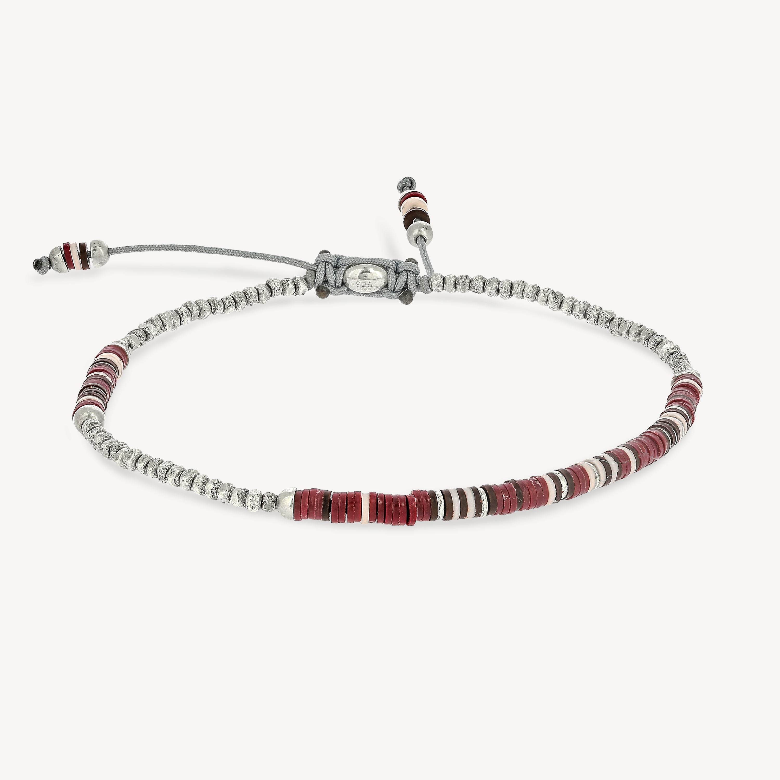 Volta 3 Bracelet Wine Pattern Beads