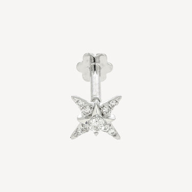 Piercing Star White Gold