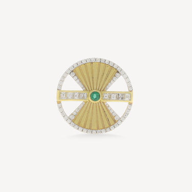 Yellow Gold Crepuscular Ring