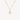 Yellow gold diamond-paved charms necklace