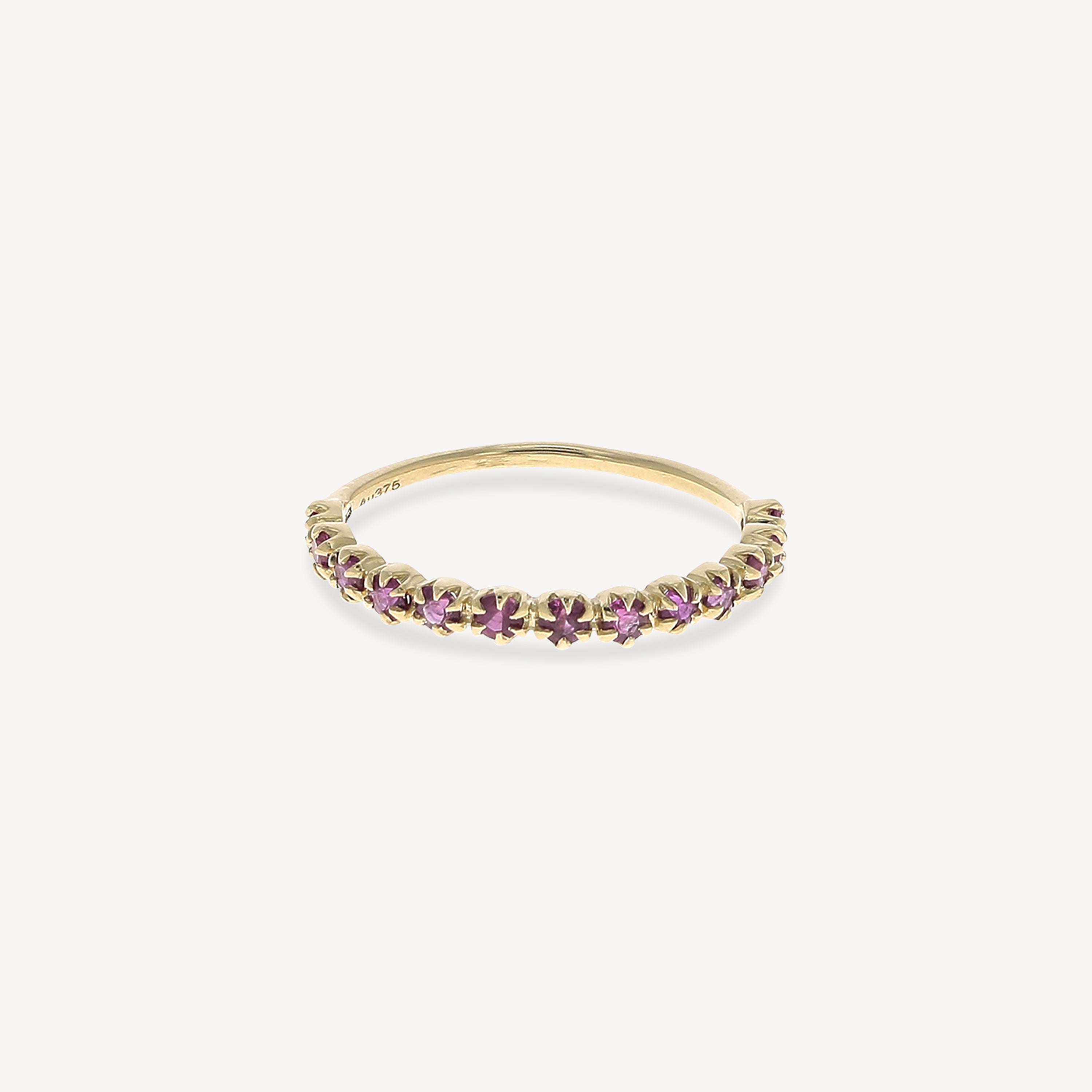 Ava n°2 Pink Sapphire ring