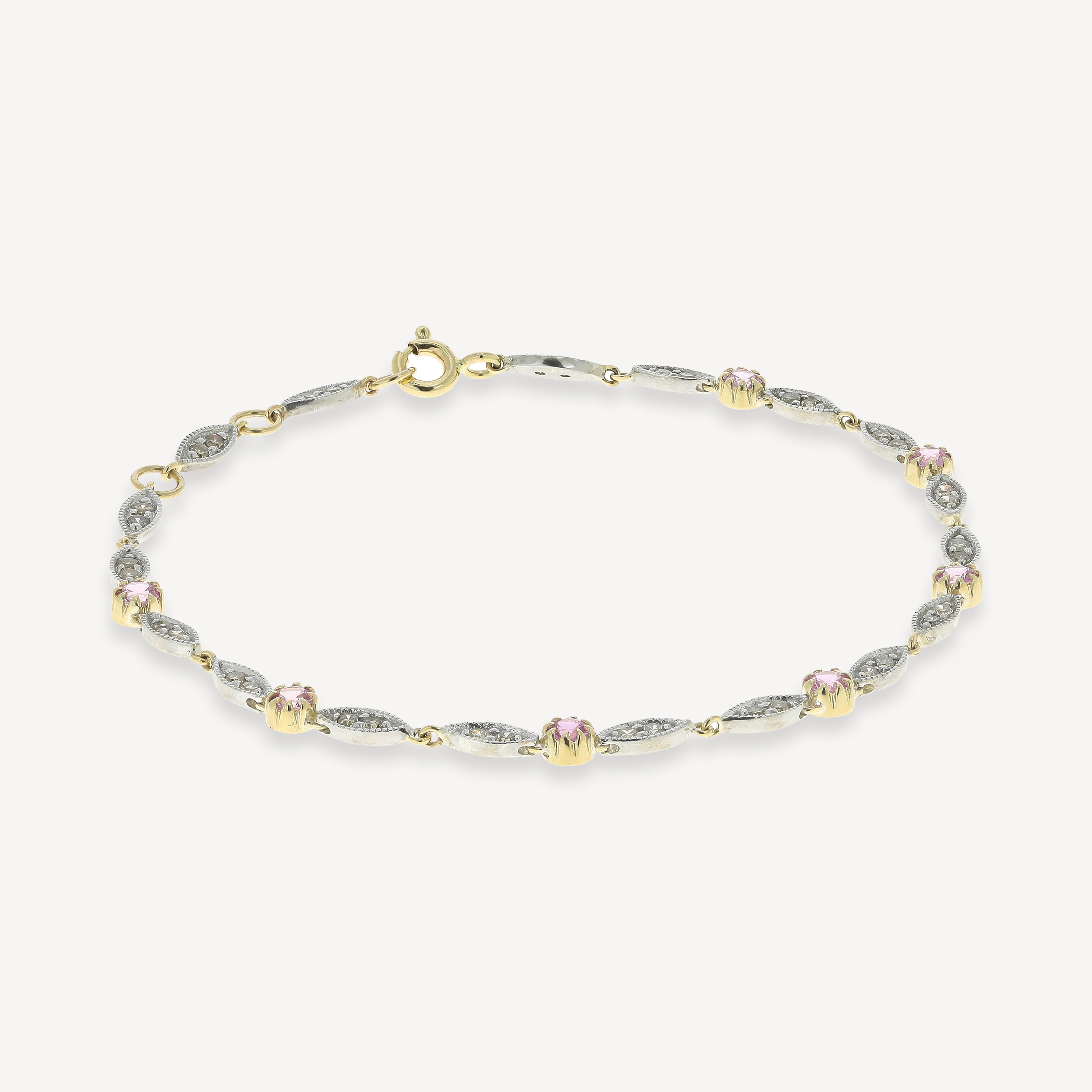 Ava Pink Sapphire Bracelet