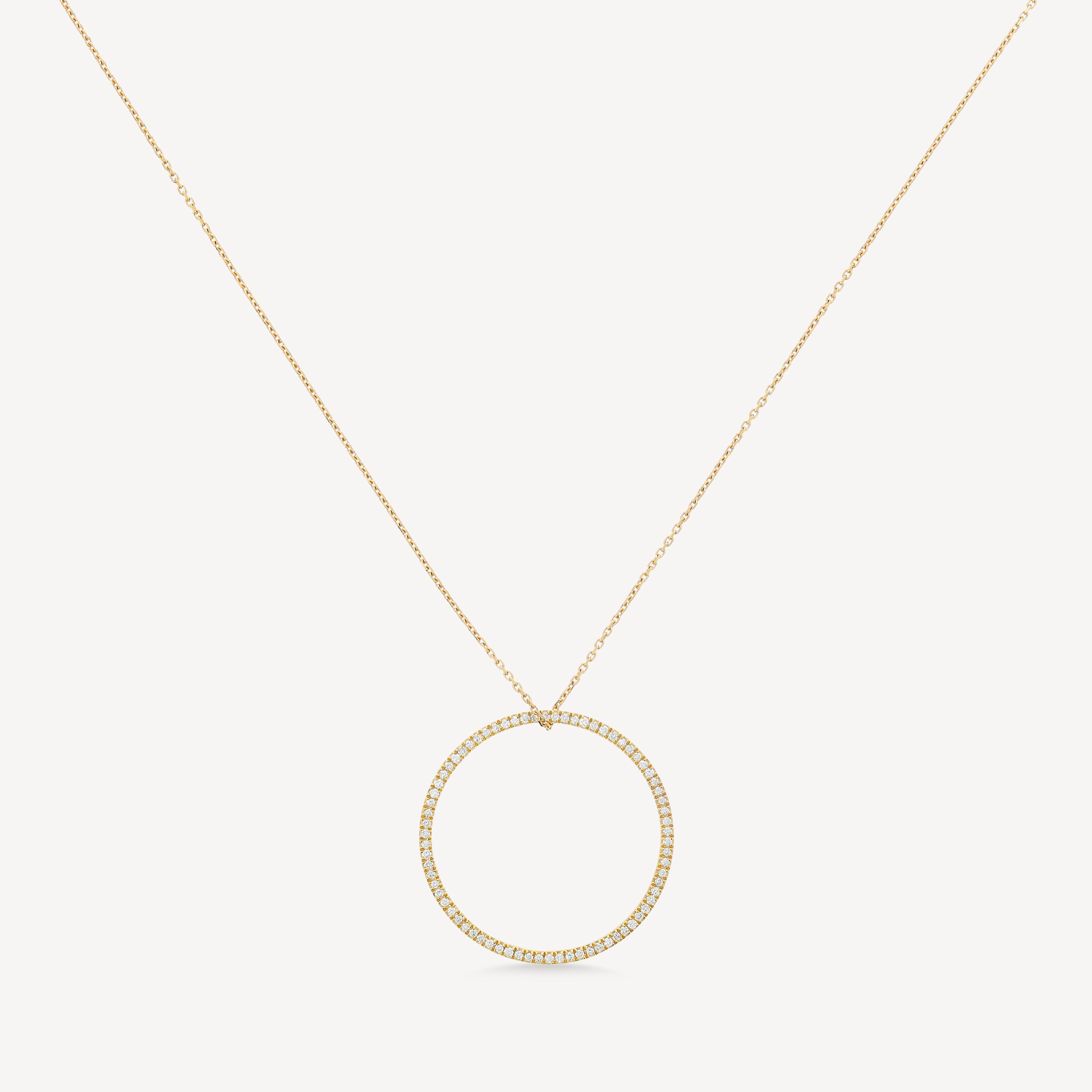 Circle necklace