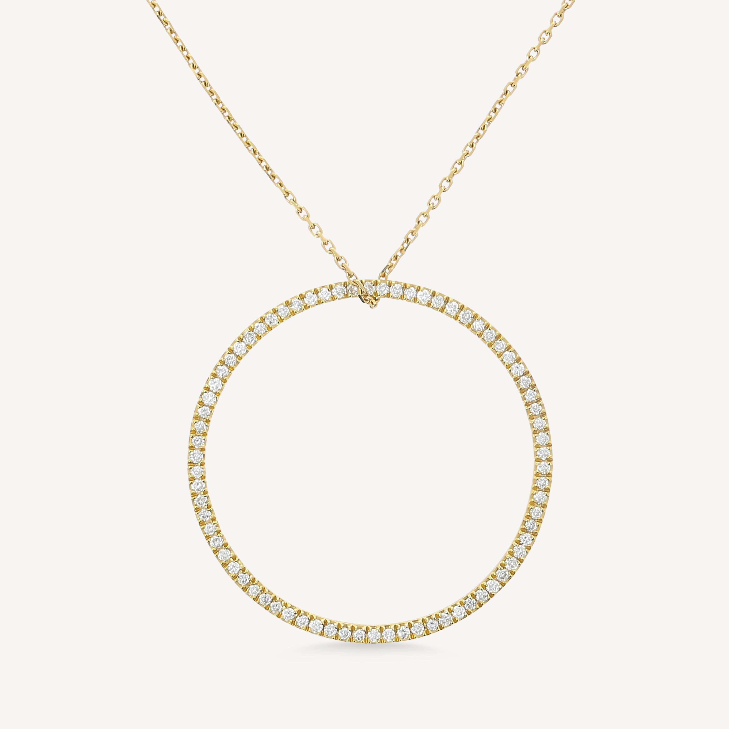 Circle necklace