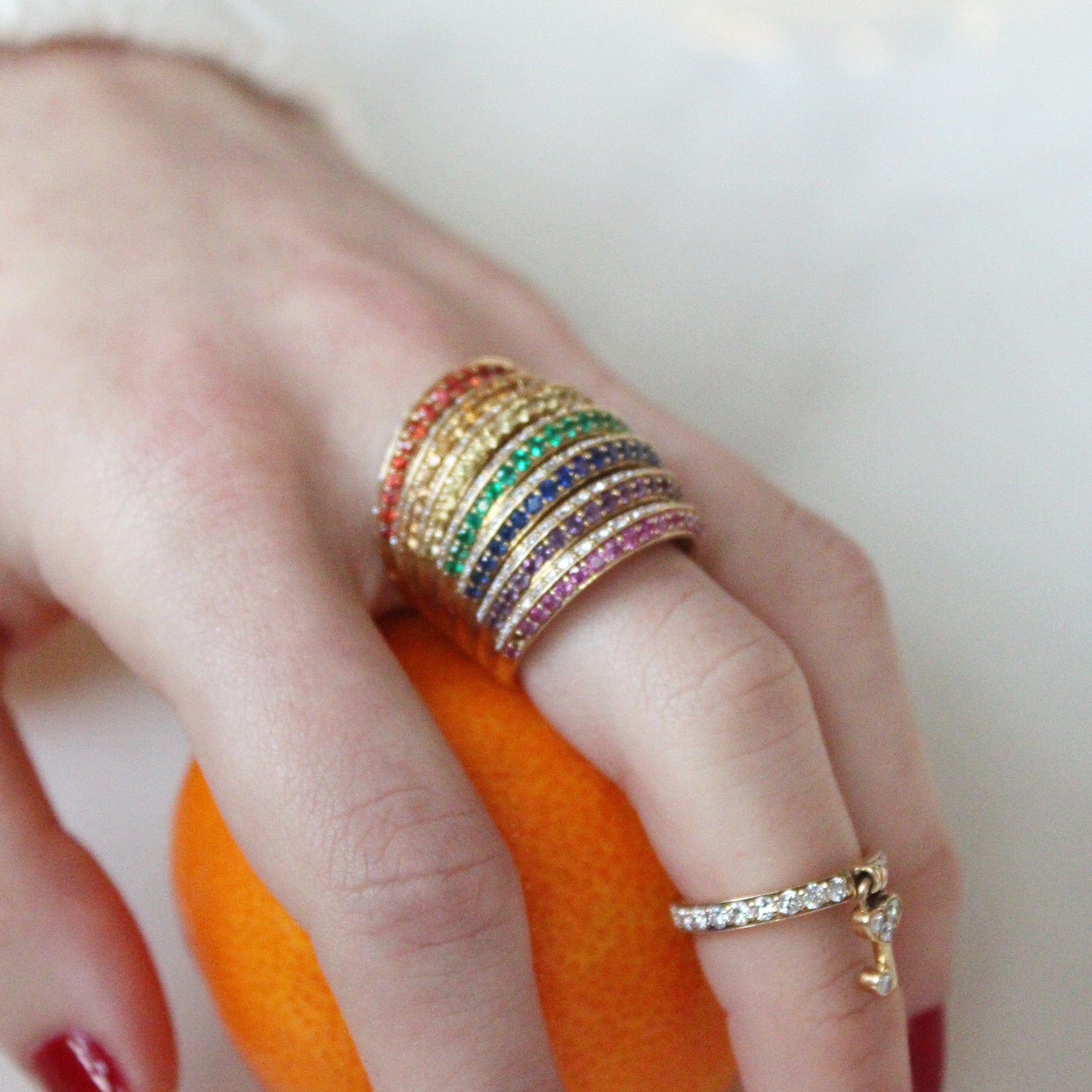 Rainbow ring