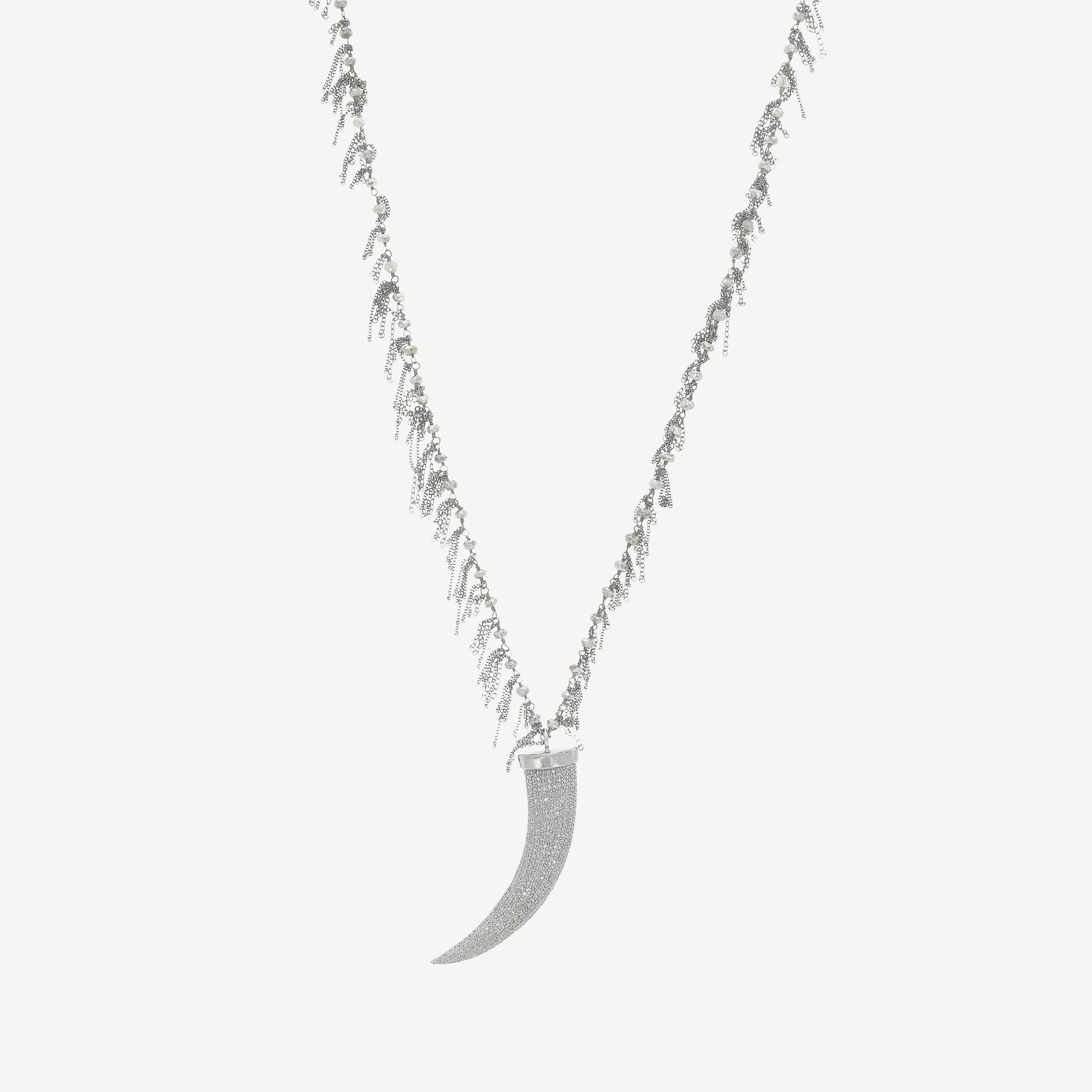 Diamond Claw Necklace