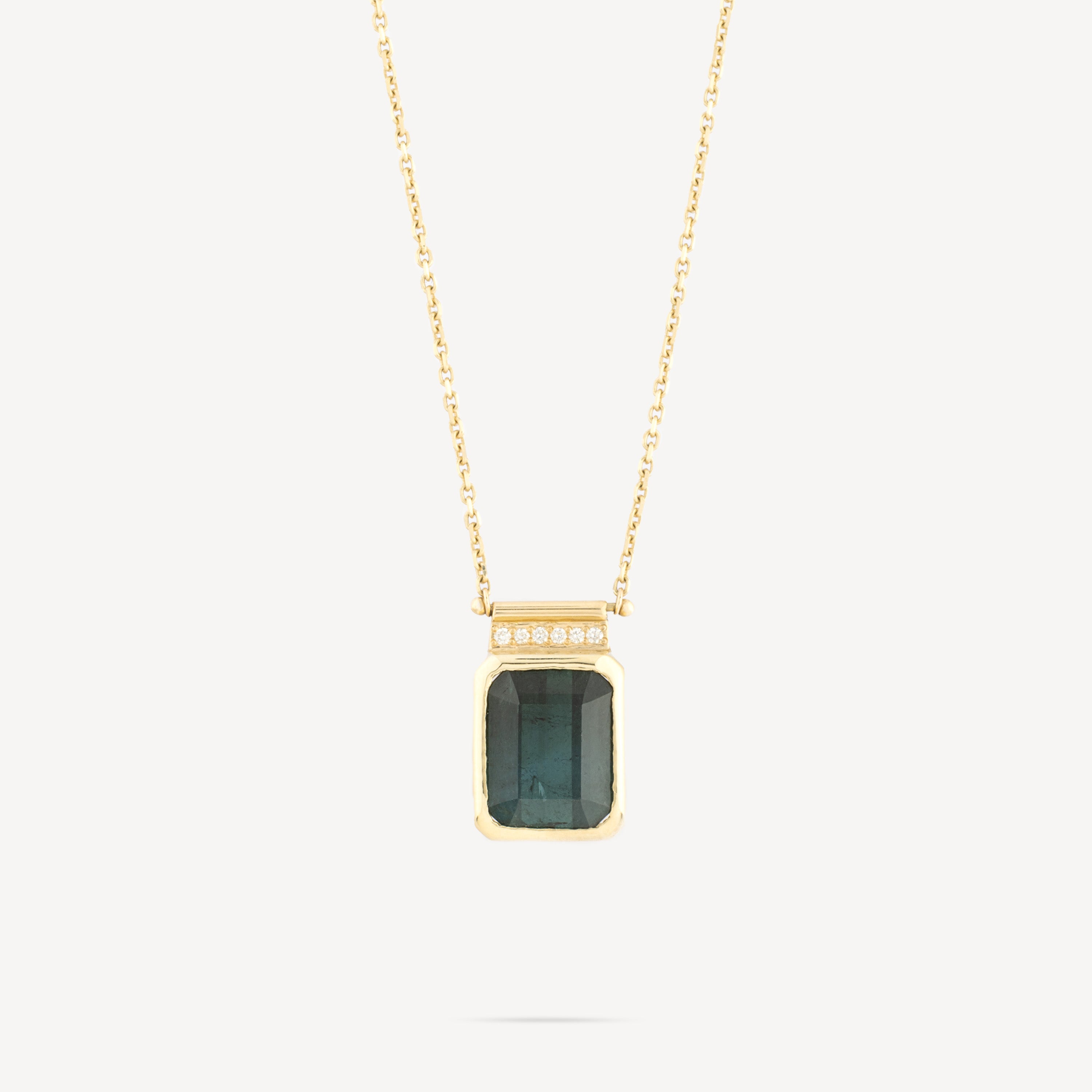 Reverie Tourmaline Diamond Necklace