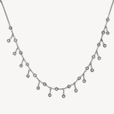 Full Diamond Shaker Necklace