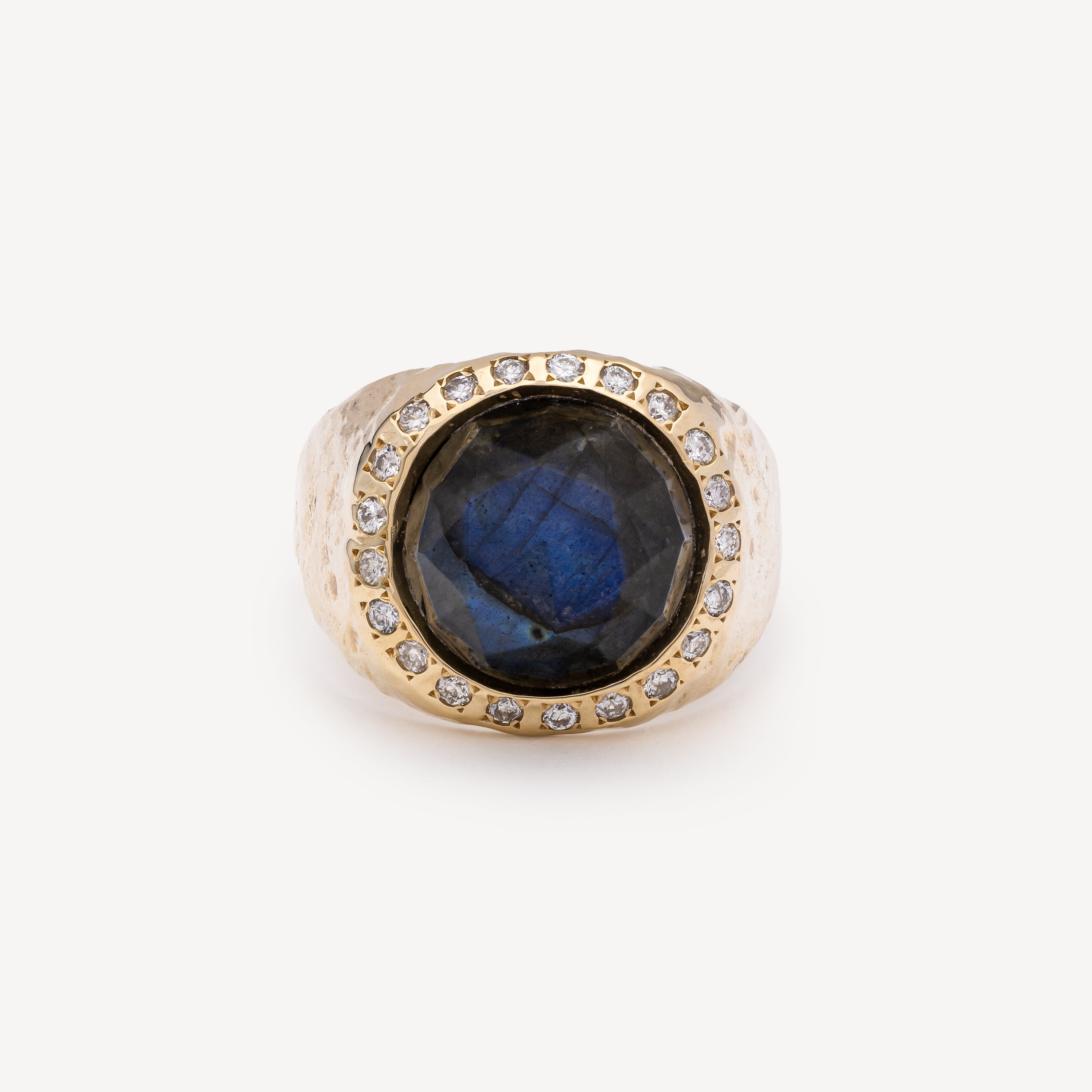 Bague Theia Diamants Labradorite