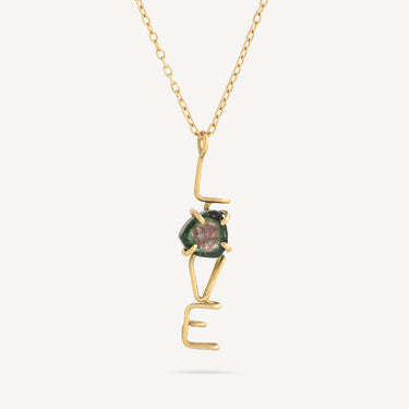 Collier Love Tourmaline