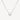 Collier Pend 3 Rangs Diamant Or Blanc