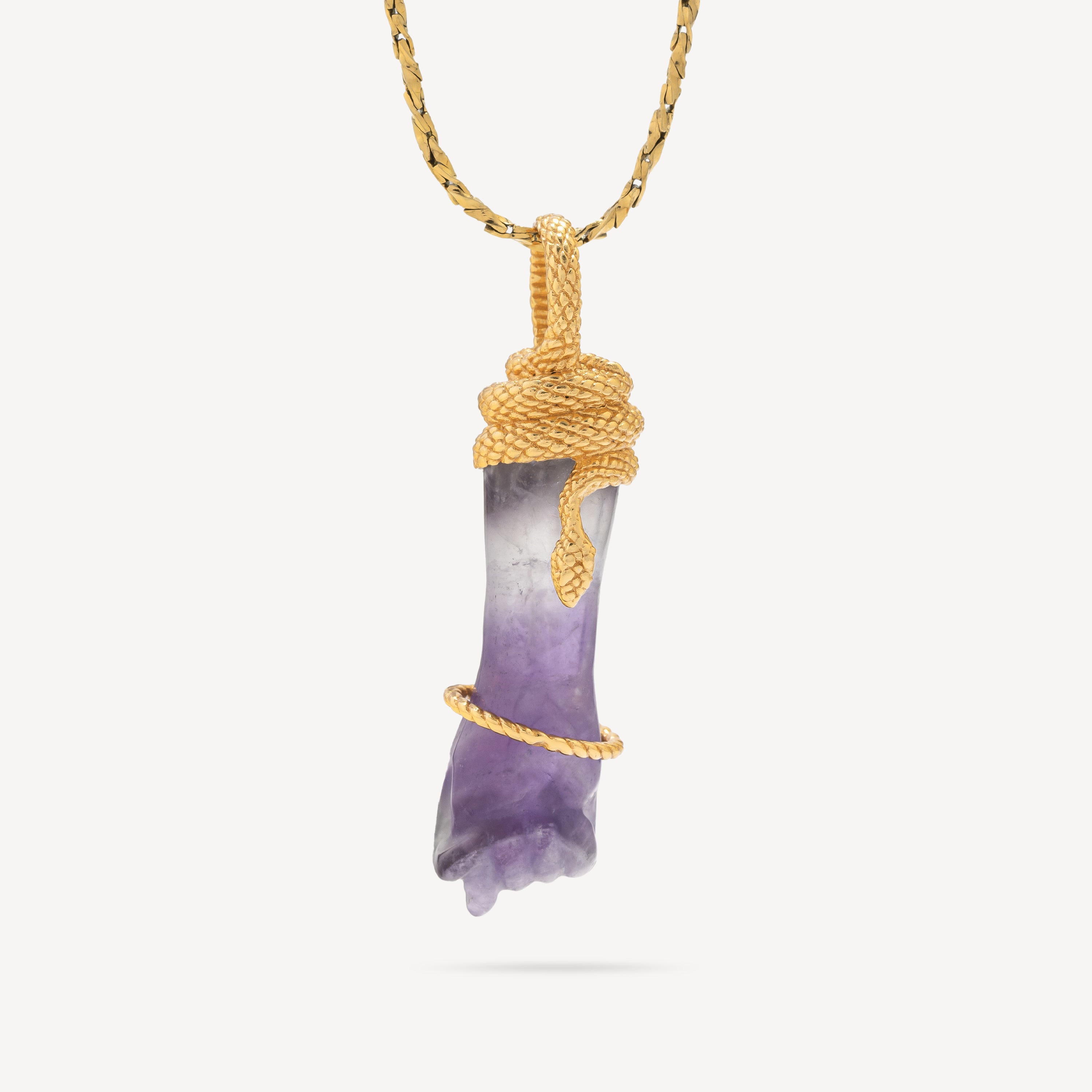 Amuleti Amethyst Ruby Pendant