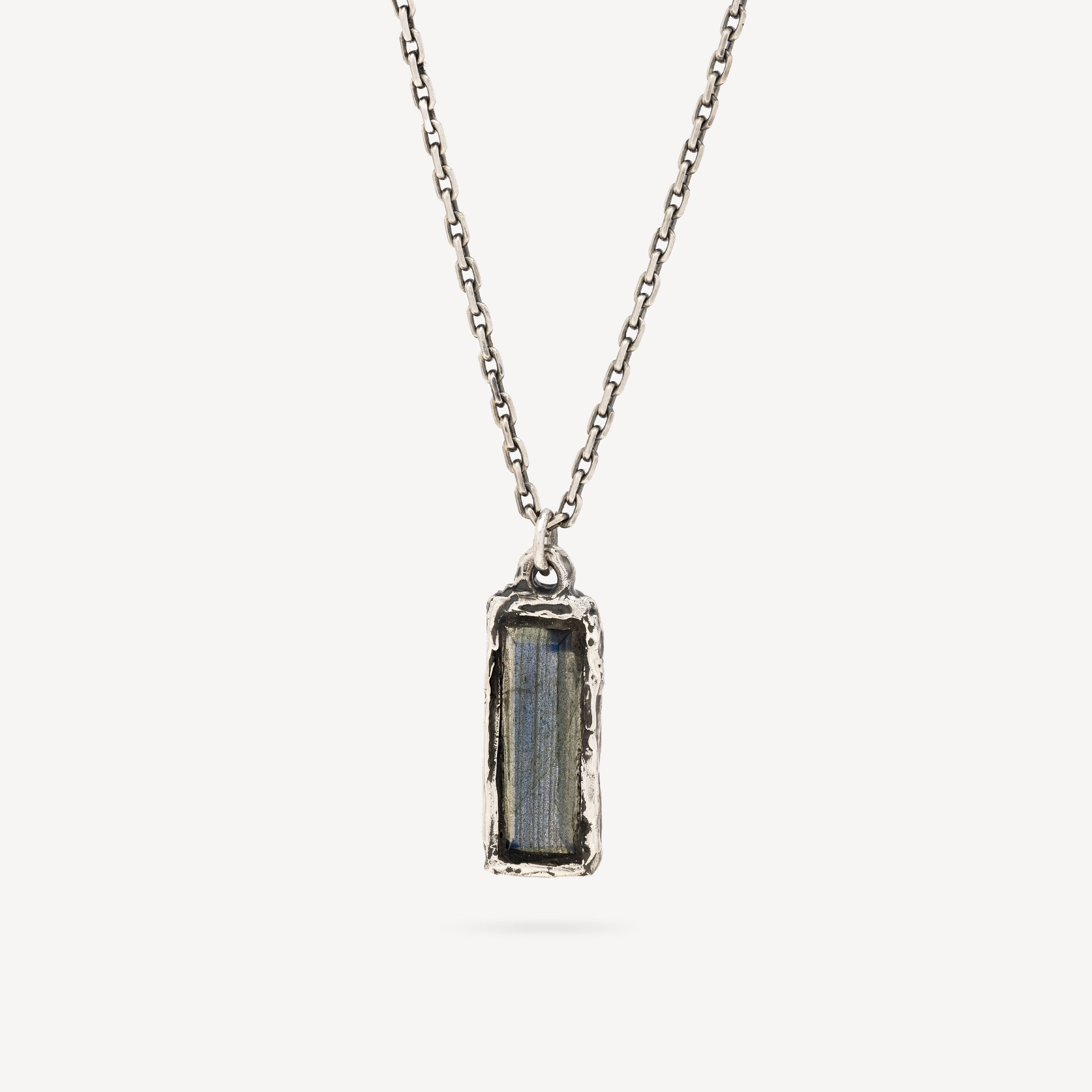 Blue Labradorite Talisman Necklace