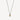 Two Sides Diamond Necklace Silver Gold