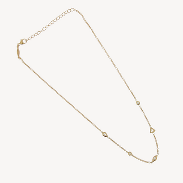 Collier multi diamants