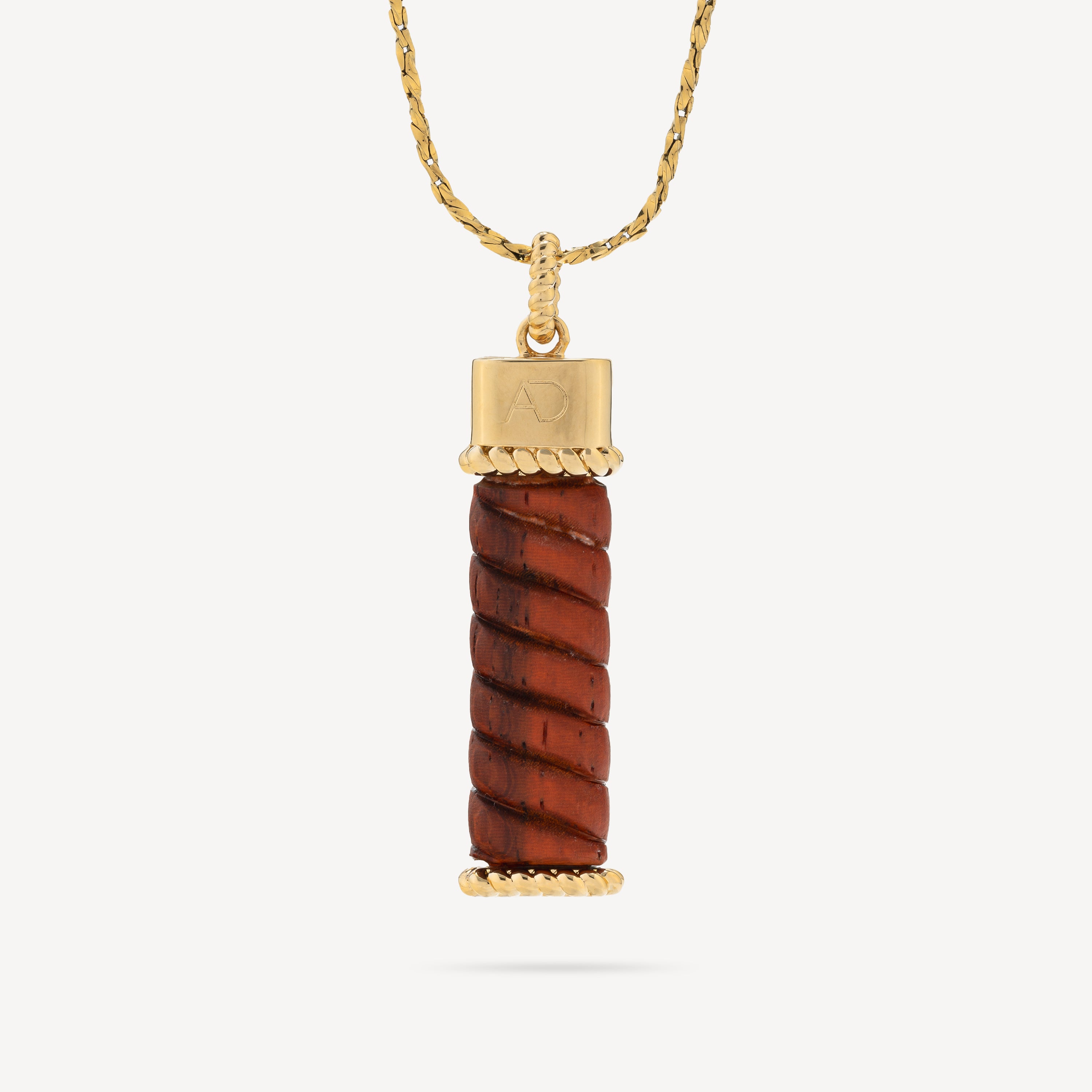 Pendentif Bois Améthyste