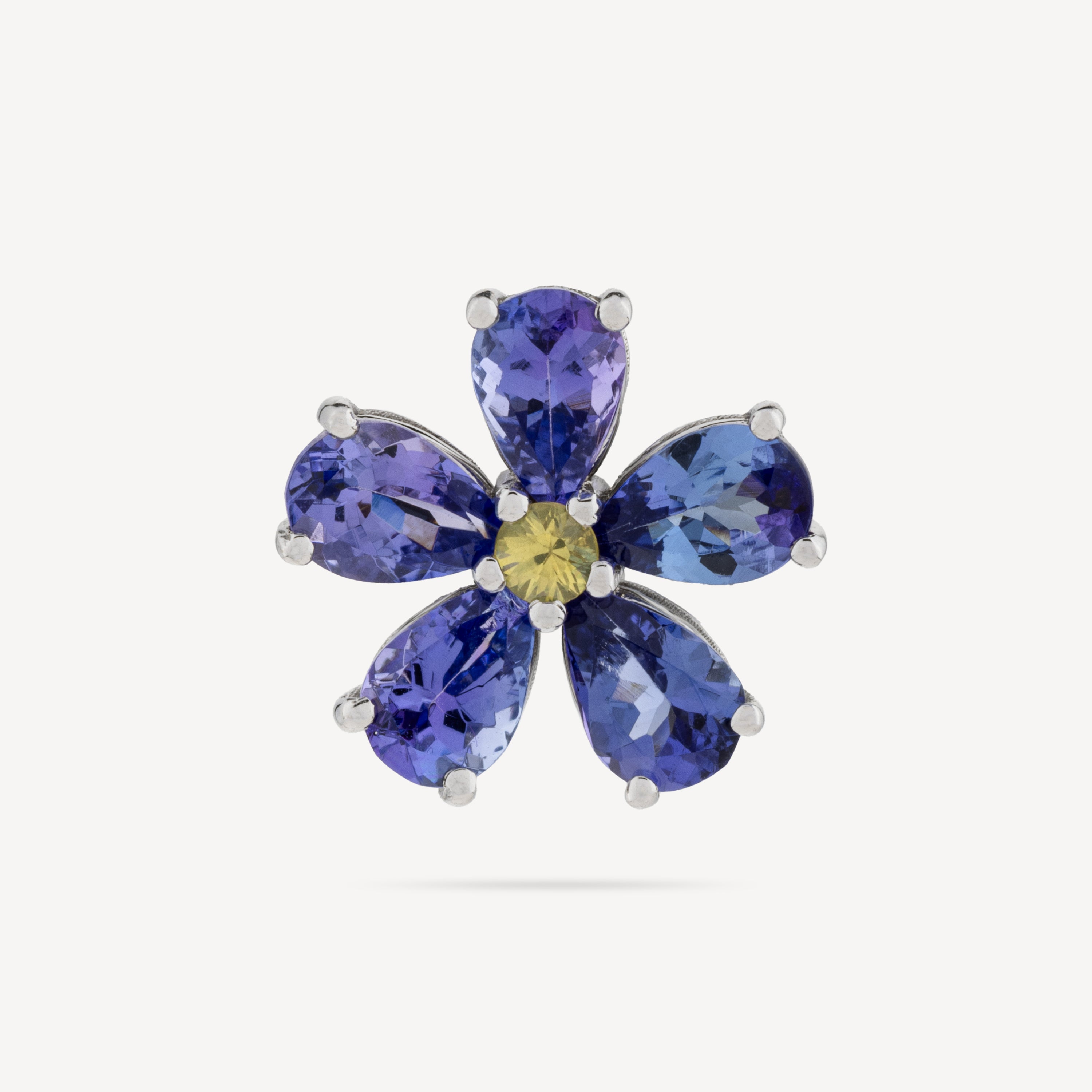 Boucle D'Oreille Forget Me Not Tanzanite