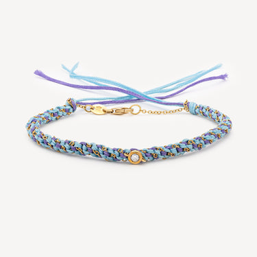 Bracelet Na Gioia Diamonds Violet Bleu