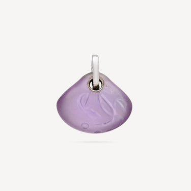 Pendentif Arbre de Vie Givré Améthyste Violette