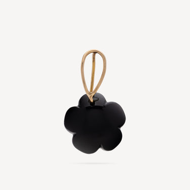 Pendentif Fleur Onyx