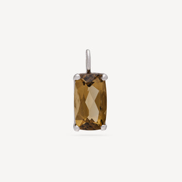 Pendentif Quartz Champagne