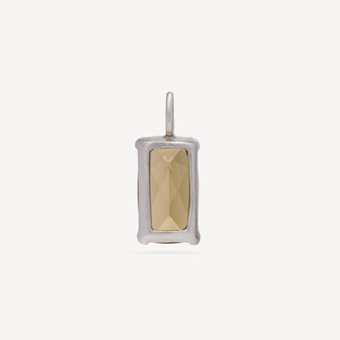 Pendentif Quartz Champagne