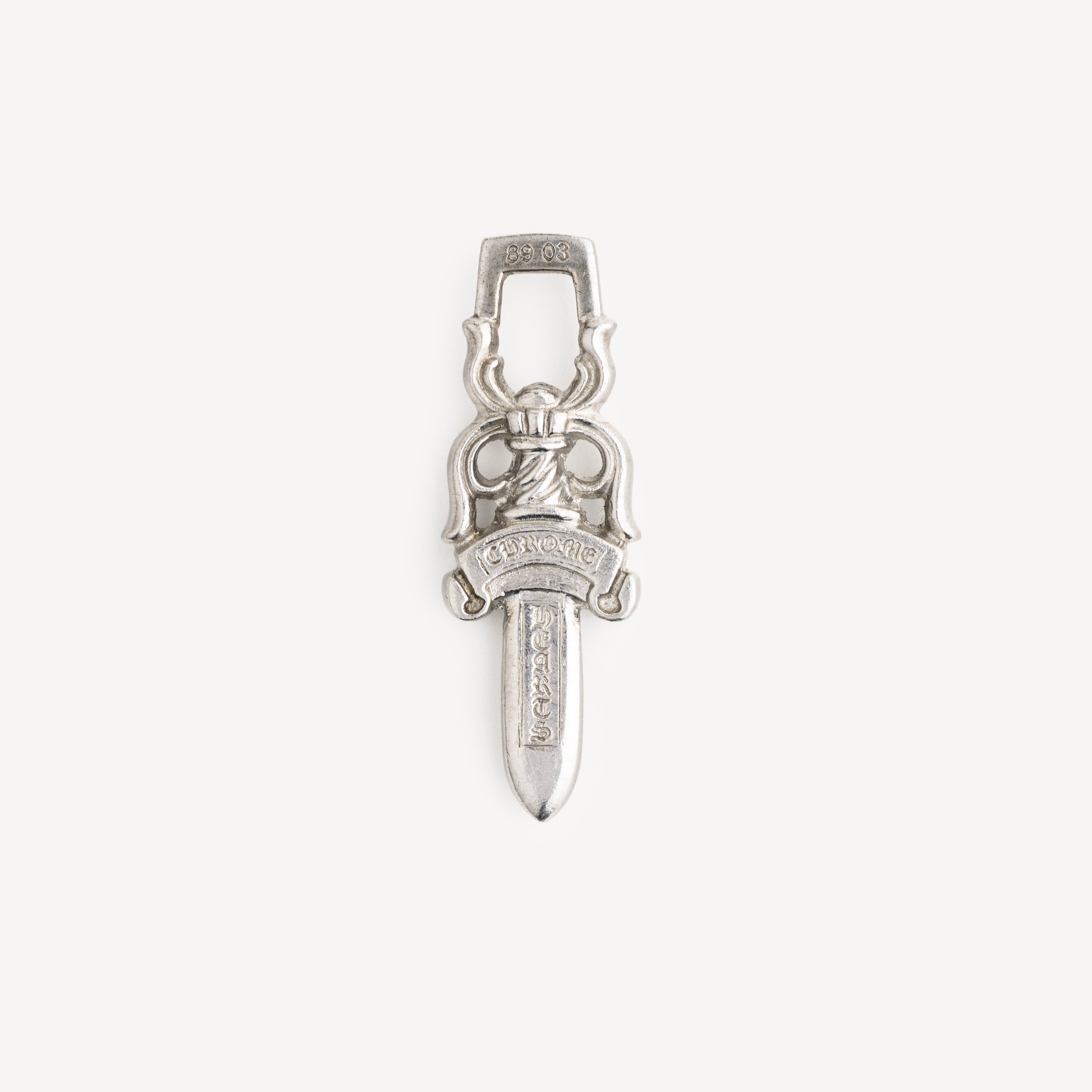 Pendentif Dague Platine Chrome Hearts