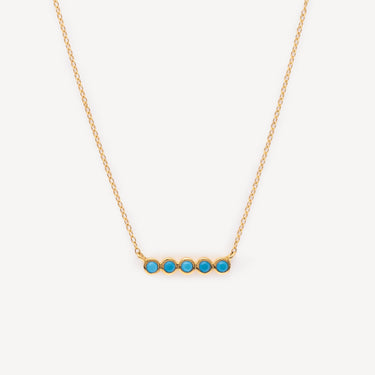 Collier Cinq Turquoises