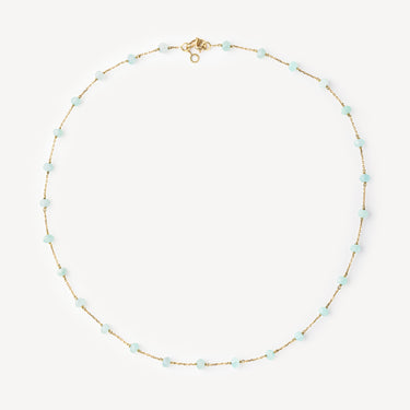 Collier Or Jaune Amazonite