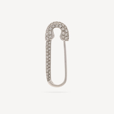 Créole Safety Pin Or Blanc