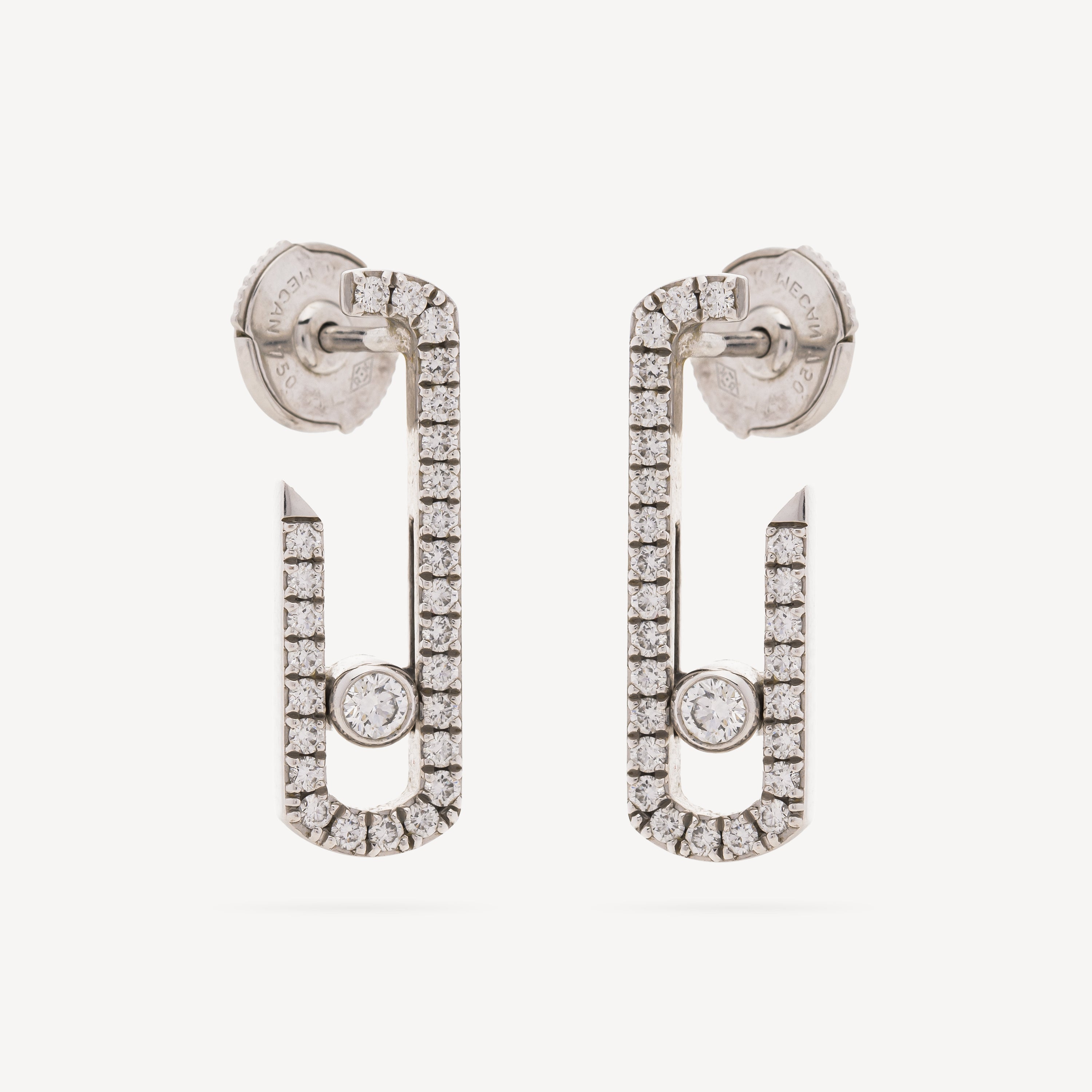 Boucles d’Oreille Move Or Diamants