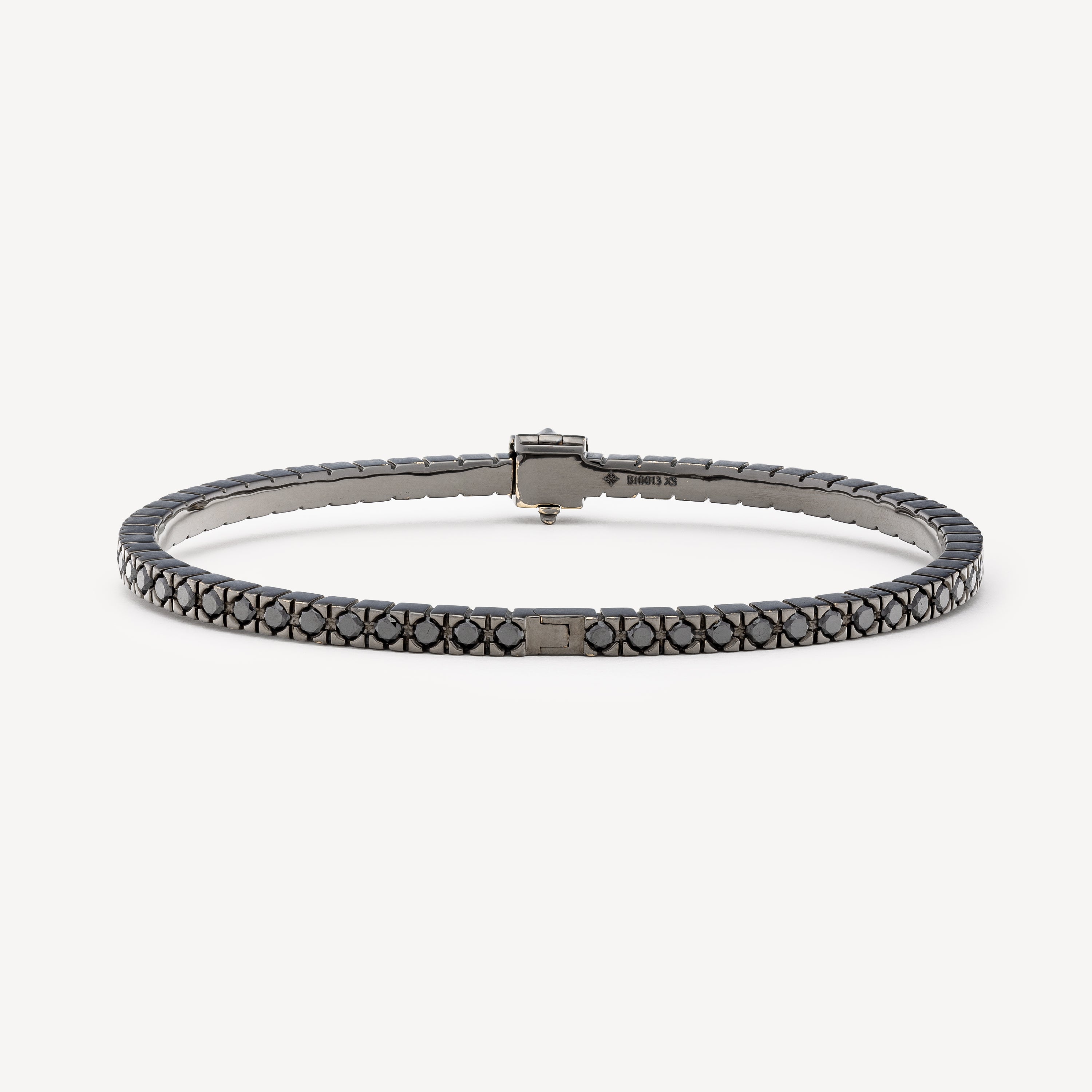 Bracelet Mini Alliance Bangle Or Noir Diamants Noirs