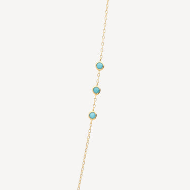 Collier Sautoir Turquoises