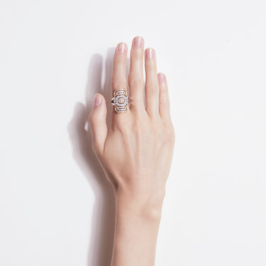 Bague My Way Diamants Rose Gold