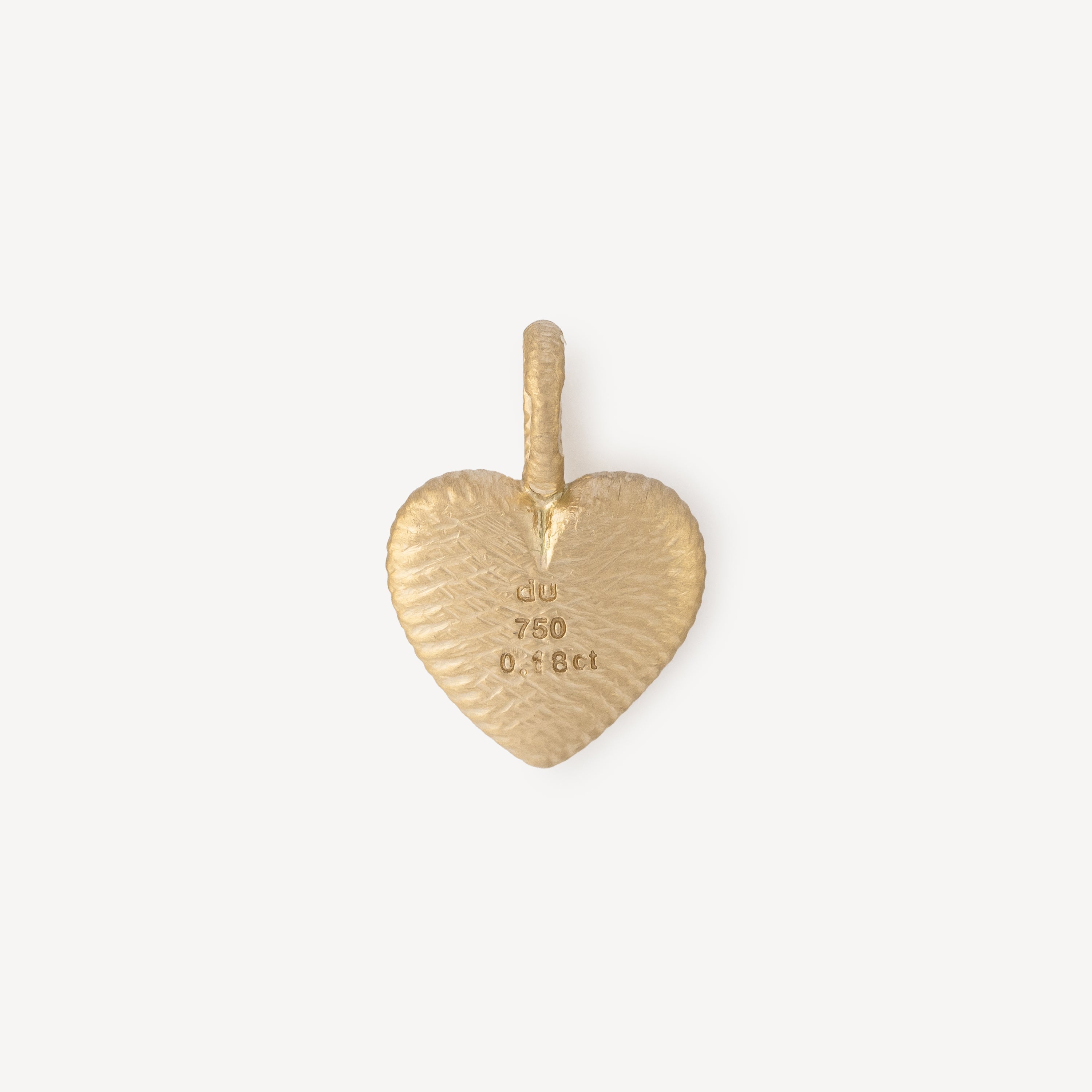 Pendentif Coeur Diamants