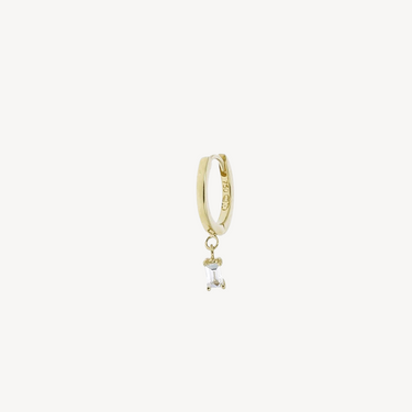 Baguette Diamond Earring 