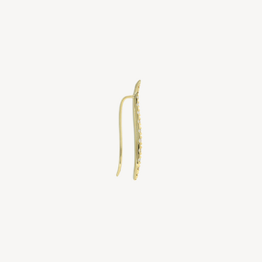 Gelbgold-Pin-S-Diamant-Ohrring